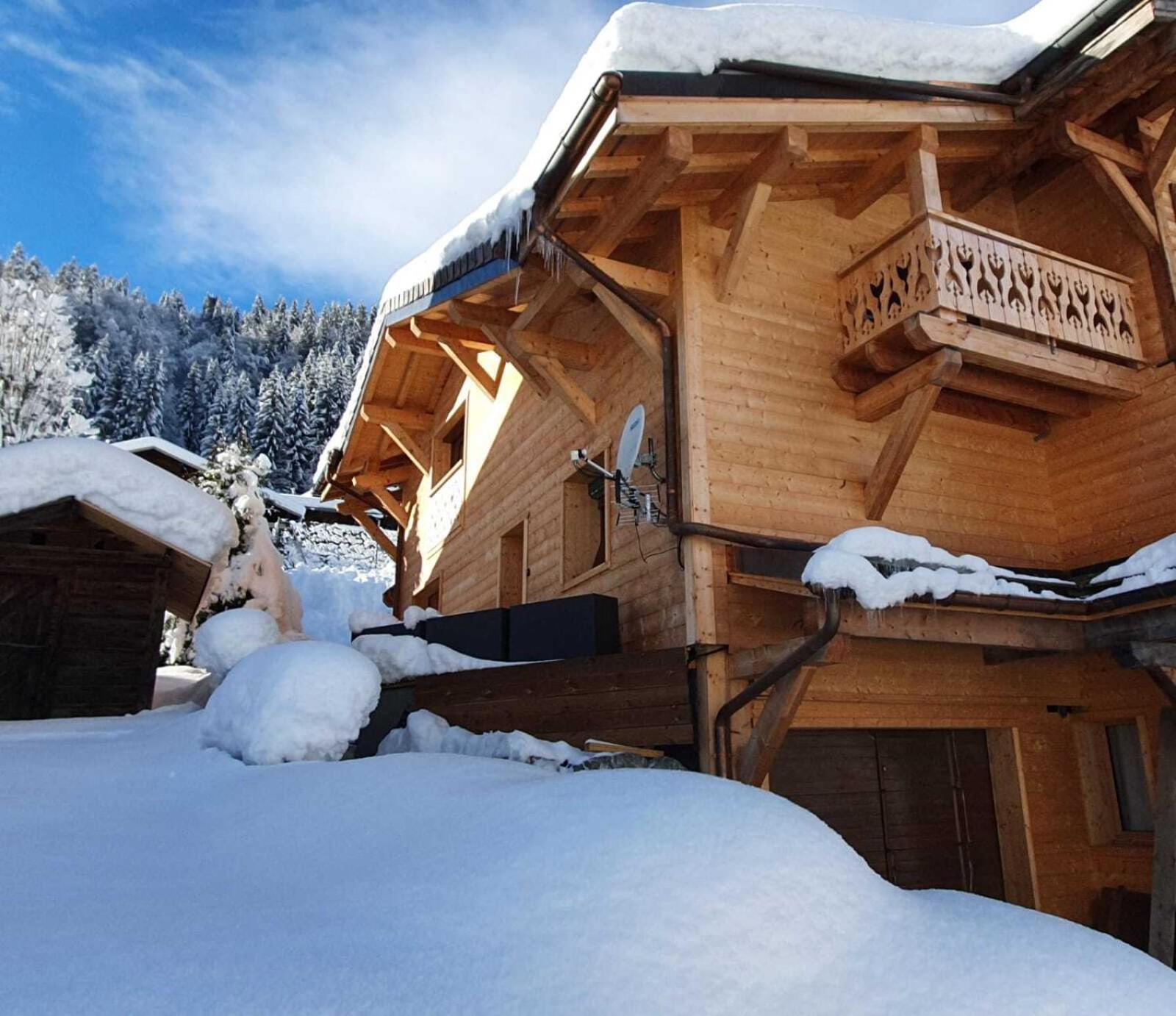 Chalet Delphinette - Spa Privatif Морзин Екстериор снимка